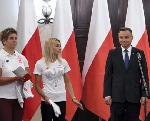 Spotkanie Prezydenta RP z medalistami mistrzostw Europy w Lekkoatletyce (6)