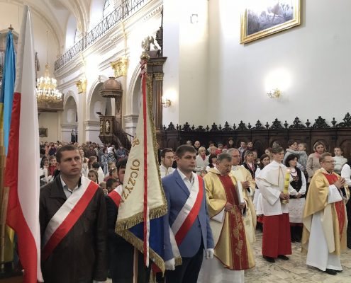 Msza św. za Ojczyznę na Ukrainie w 100-lecie odzyskania niepodległości przez Polskę (14)