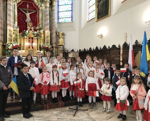 Msza św. za Ojczyznę na Ukrainie w 100-lecie odzyskania niepodległości przez Polskę (2)