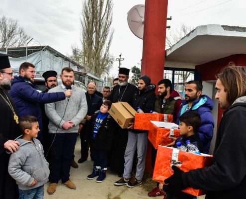 Pomoc Polski dla uchodźców z Grecji (1)
