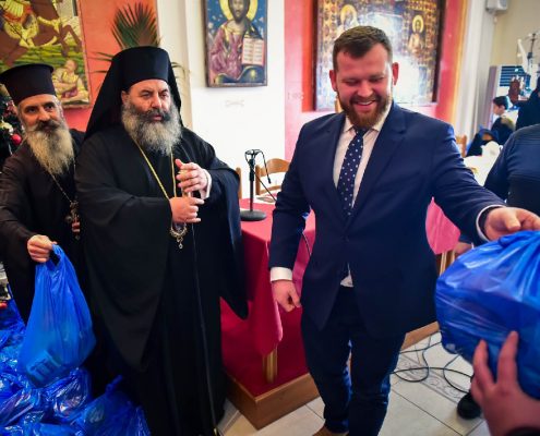 Pomoc Polski dla uchodźców z Grecji (4)