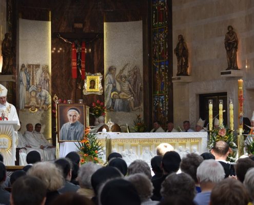 3. rocznica konsekracji sanktuarium NMP Gwiazdy Nowej Ewangelizacji i św. Jana Pawła II w Toruniu (16)