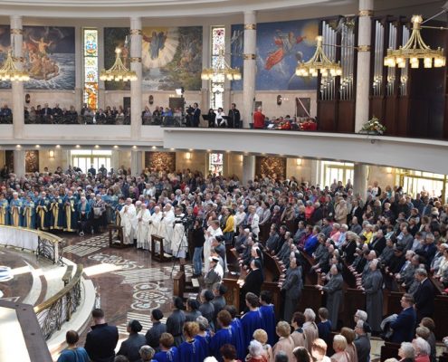 3. rocznica konsekracji sanktuarium NMP Gwiazdy Nowej Ewangelizacji i św. Jana Pawła II w Toruniu (27)