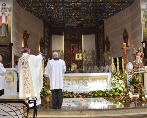 3. rocznica konsekracji sanktuarium NMP Gwiazdy Nowej Ewangelizacji i św. Jana Pawła II w Toruniu (7)