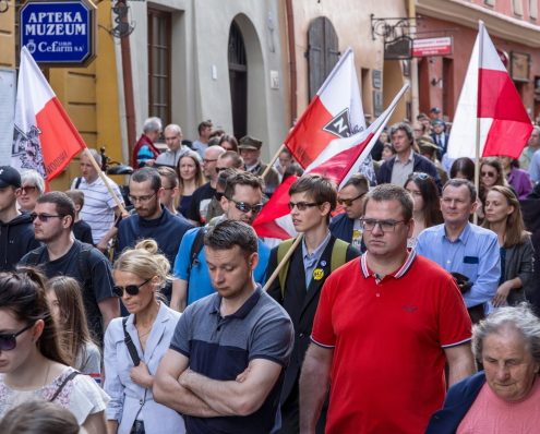Marsz upamiętniający rotmistrza Witolda Pileckiego (1)