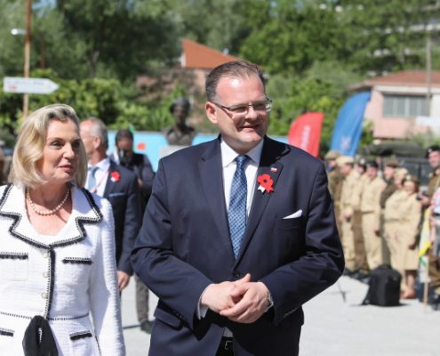 Uroczystości 75. rocznicy bitwy o Monte Cassino z udziałem polskiej delegacji (10)