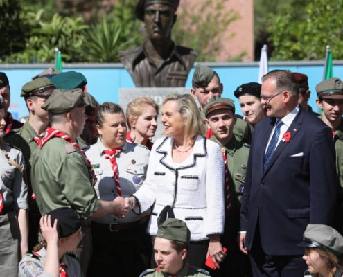 Uroczystości 75. rocznicy bitwy o Monte Cassino z udziałem polskiej delegacji (12)