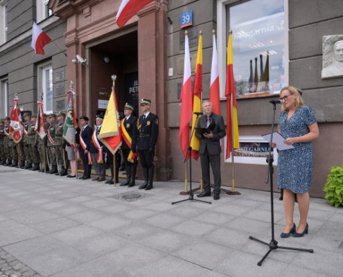 Uroczystości 75. rocznicy zdobycia gmachu PAST-y przez powstańców warszawskich (1)