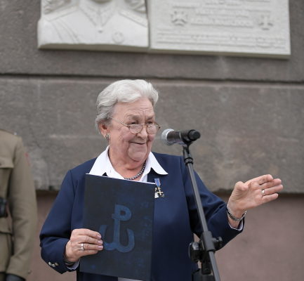 Uroczystości 75. rocznicy zdobycia gmachu PAST-y przez powstańców warszawskich (2)