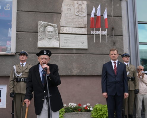 Uroczystości 75. rocznicy zdobycia gmachu PAST-y przez powstańców warszawskich (8)