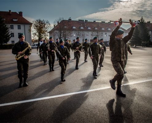 Przysięga żołnierzy Wojsk Obrony Terytorialnej złożona w 43 Batalionie Lekkiej Piechoty w Braniewie (1)