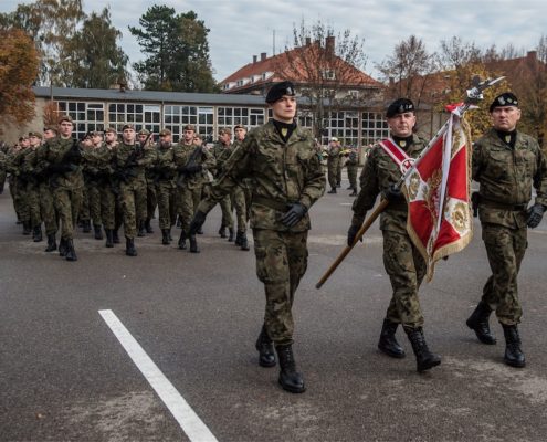 Przysięga żołnierzy Wojsk Obrony Terytorialnej złożona w 43 Batalionie Lekkiej Piechoty w Braniewie (25)