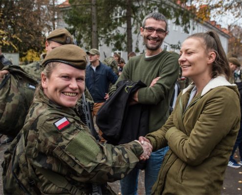 Przysięga żołnierzy Wojsk Obrony Terytorialnej złożona w 43 Batalionie Lekkiej Piechoty w Braniewie (28)