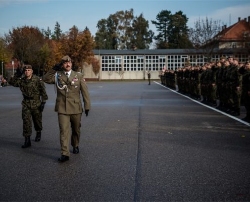 Przysięga żołnierzy Wojsk Obrony Terytorialnej złożona w 43 Batalionie Lekkiej Piechoty w Braniewie (3)