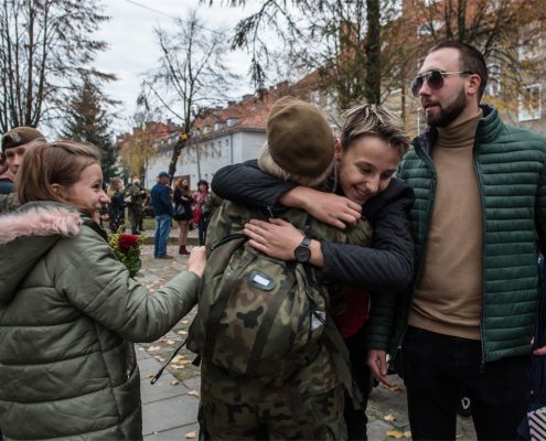 Przysięga żołnierzy Wojsk Obrony Terytorialnej złożona w 43 Batalionie Lekkiej Piechoty w Braniewie (33)