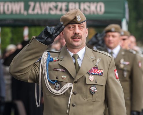 Przysięga żołnierzy Wojsk Obrony Terytorialnej złożona w 43 Batalionie Lekkiej Piechoty w Braniewie (5)