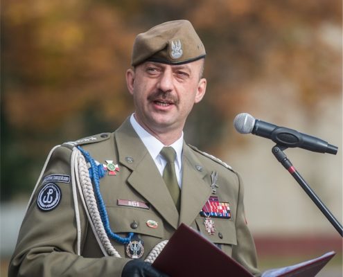 Przysięga żołnierzy Wojsk Obrony Terytorialnej złożona w 43 Batalionie Lekkiej Piechoty w Braniewie (7)