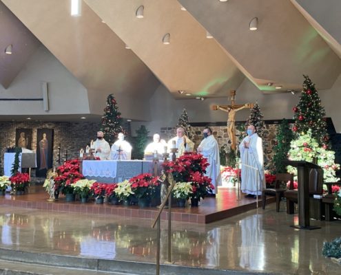 Spotkanie Opłatkowe Rodziny Radia Maryja w parafii St. John Brebeuf Niles w Chicago (10)