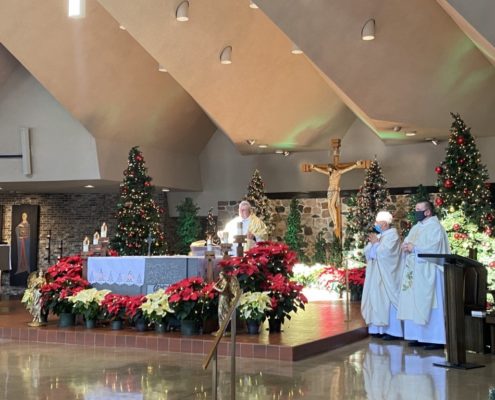 Spotkanie Opłatkowe Rodziny Radia Maryja w parafii St. John Brebeuf Niles w Chicago (9)