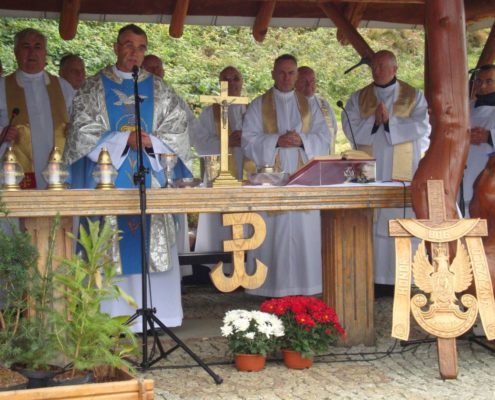 Beskid Sądecki upamiętnienie Żołnierzy Wyklętych i ich kapelana ks. Władysława Gurgacza (10)
