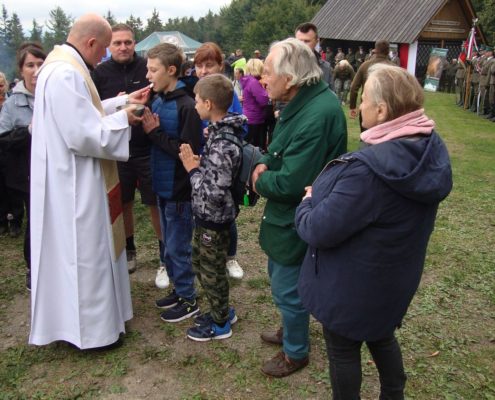Beskid Sądecki upamiętnienie Żołnierzy Wyklętych i ich kapelana ks. Władysława Gurgacza (17)