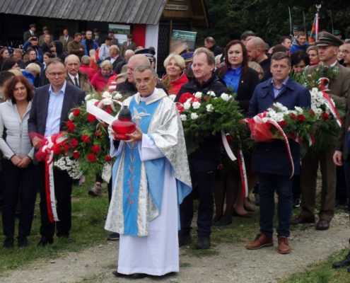 Beskid Sądecki upamiętnienie Żołnierzy Wyklętych i ich kapelana ks. Władysława Gurgacza (24)