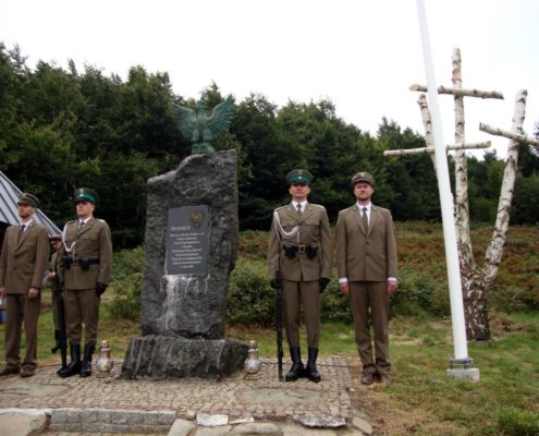 Beskid Sądecki upamiętnienie Żołnierzy Wyklętych i ich kapelana ks. Władysława Gurgacza (8)
