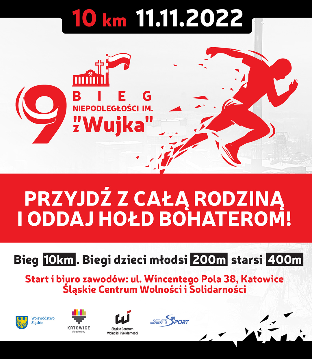 Bieg Niepodległości im. Dziewięciu z „Wujka” 
