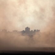Northern Gaza strip from Israeli border