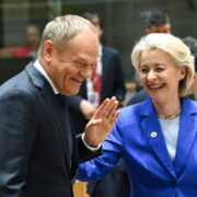 Donald Tusk, Ursula Von der Leyen